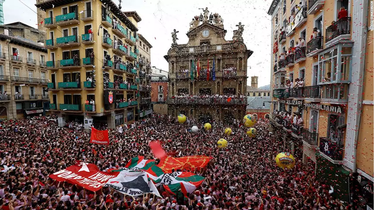 World-famous Pamplona bull-running festival returns after two-year Covid ban