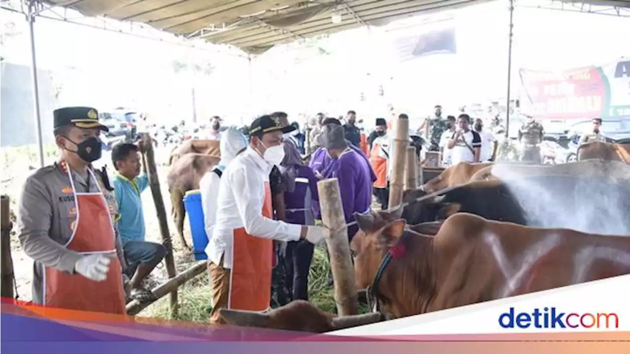 Lapak Tak Resmi Dilarang Jualan Hewan Kurban di Sidoarjo