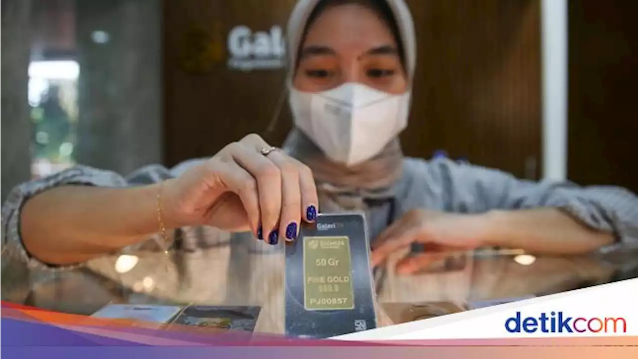 Duh! Harga Emas Antam Menukik Tajam, Ini Rinciannya