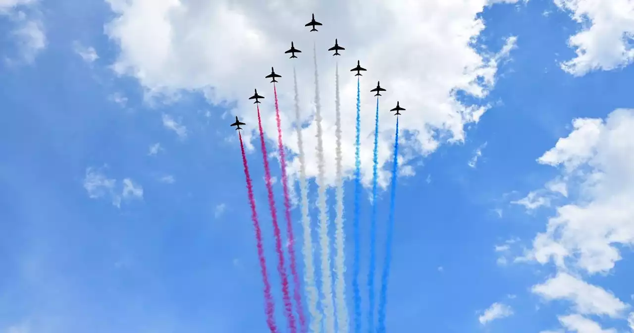 Southport Air Show 2022 Red Arrows flight times