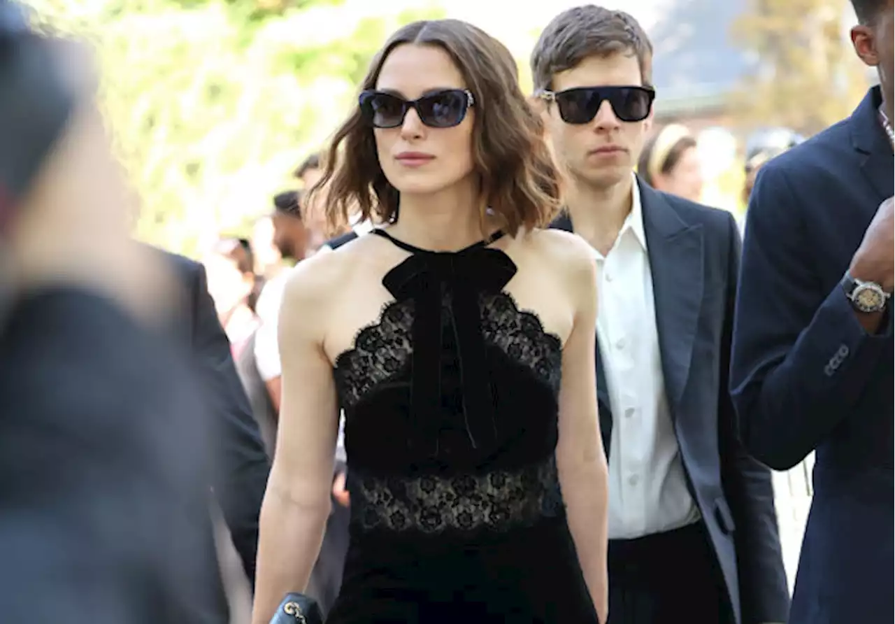 Keira Knightley Proves The Power Of A Summer Black Dress At The Chanel Couture Show