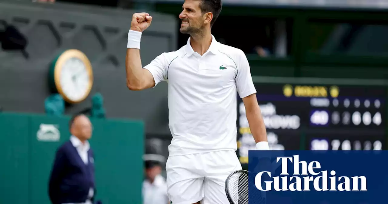 Novak Djokovic overturns two-set deficit to surpass Sinner at Wimbledon