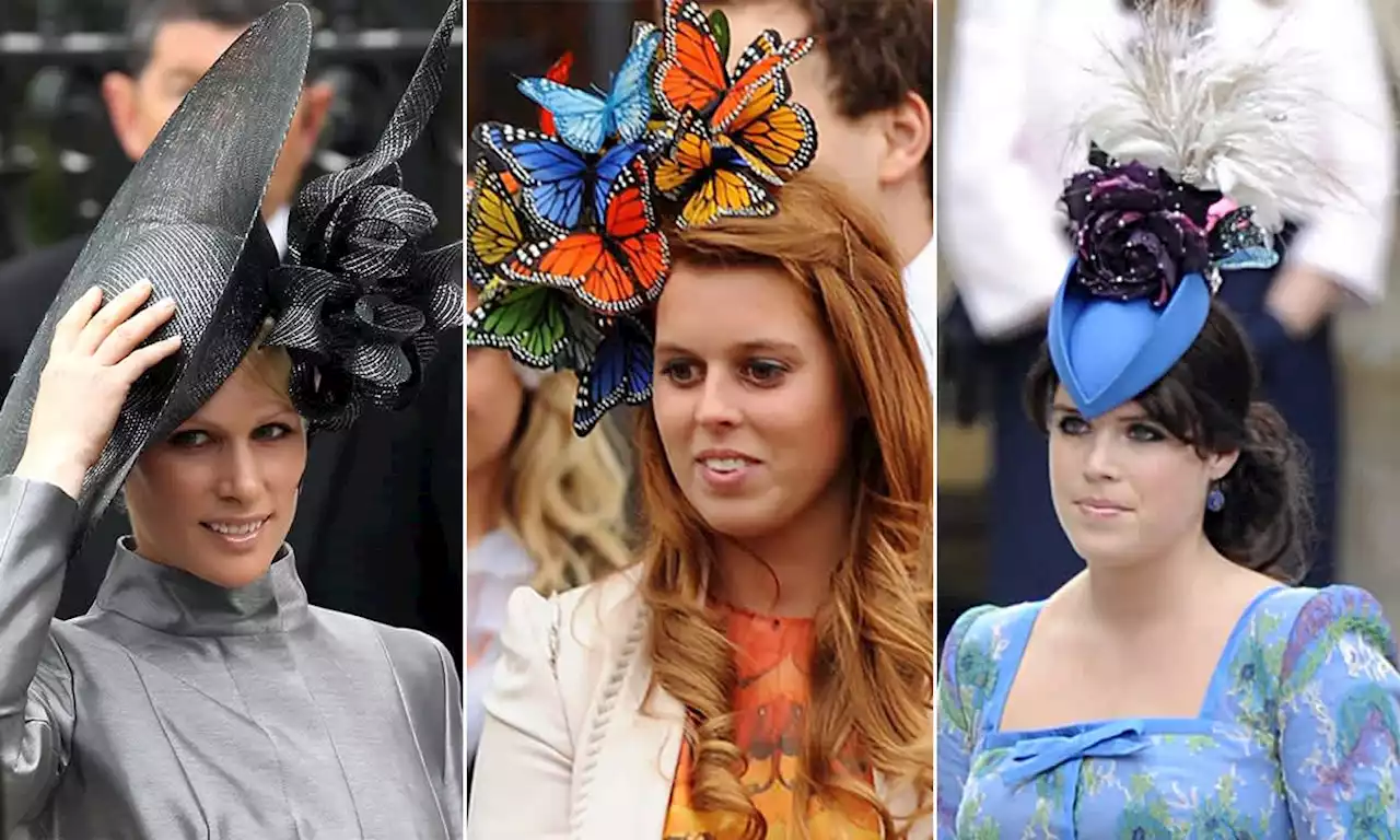 18 wild royal wedding hats: Zara Tindall, Princess Eugenie and more