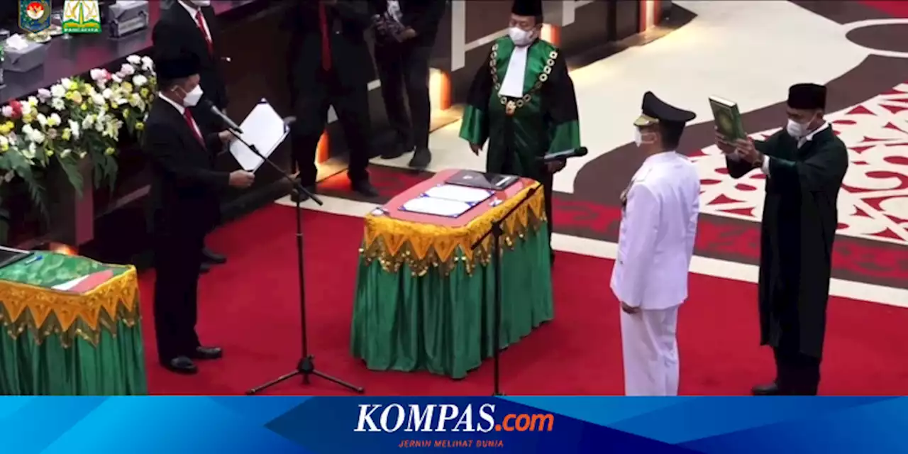 Mayjen (Purn) Achmad Marzuki Resmi Jabat Gubernur Aceh