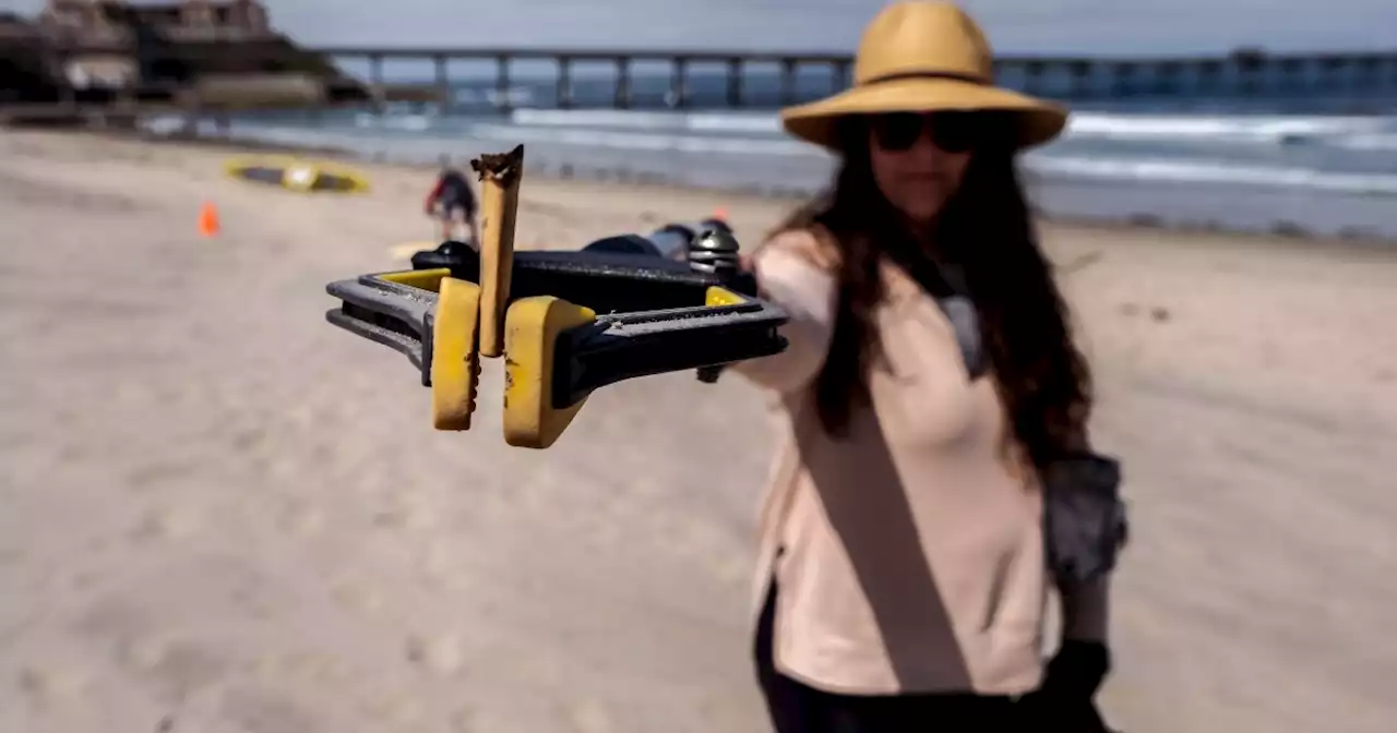 San Diegans clean up beaches after the fireworks