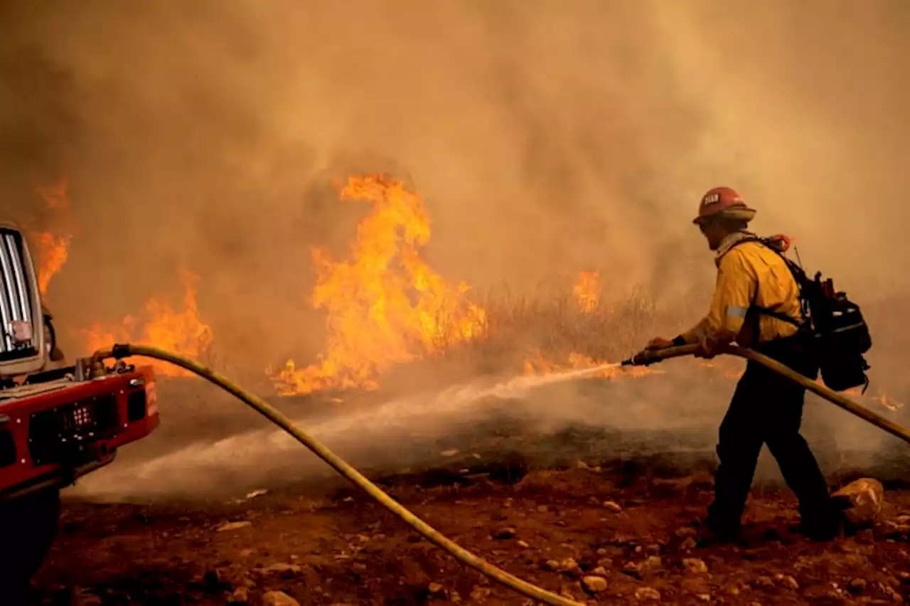 New evacuations for communities near California forest fire