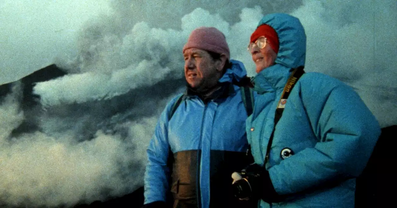 Review: As both a doc about volcanoes and a scientists' romance, 'Fire of Love' kicks ash