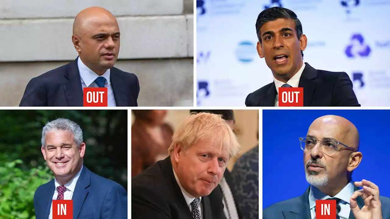 Boris on the brink: PM reshuffles Cabinet after Sunak and Javid quit