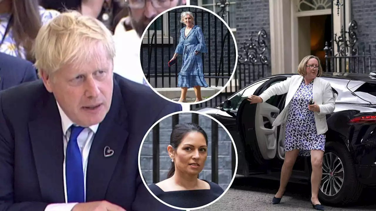 The end game? Now even Priti 'tells Boris to go' as Cabinet descend on No10