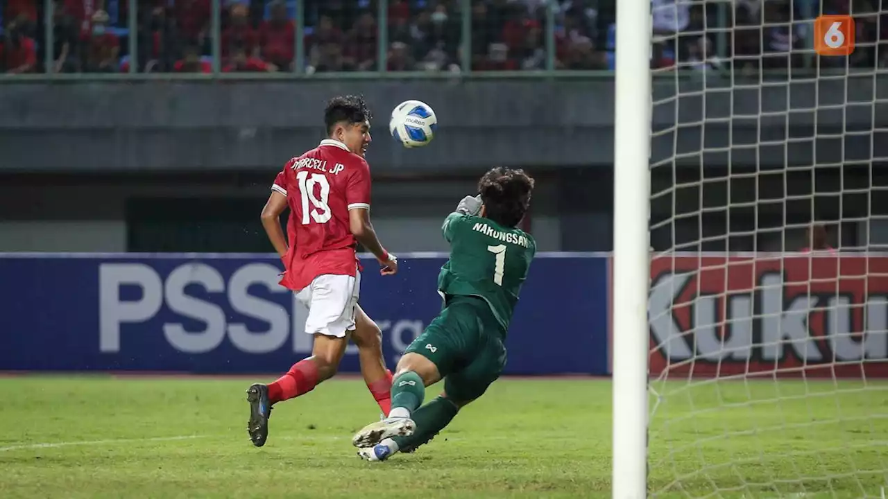 Hasil Piala AFF U-19 2022 Indonesia vs Thailand: Berakhir Tanpa Pemenang