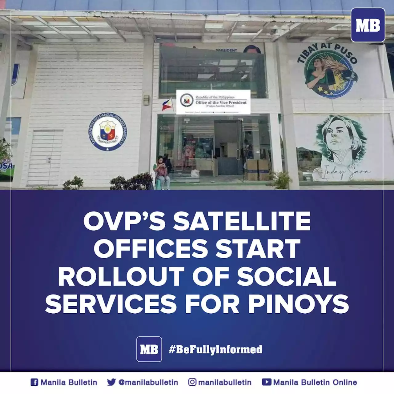 OVP’s satellite offices start rollout of social services for Pinoys