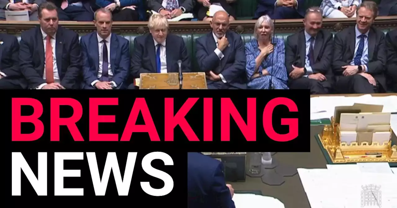 Boris under attack in fiery PMQs after wave of resignations