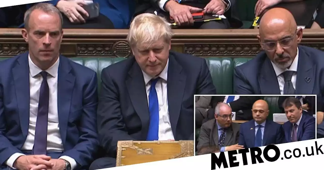 'Bye bye Boris' rings around the Commons as PM makes a hasty exit