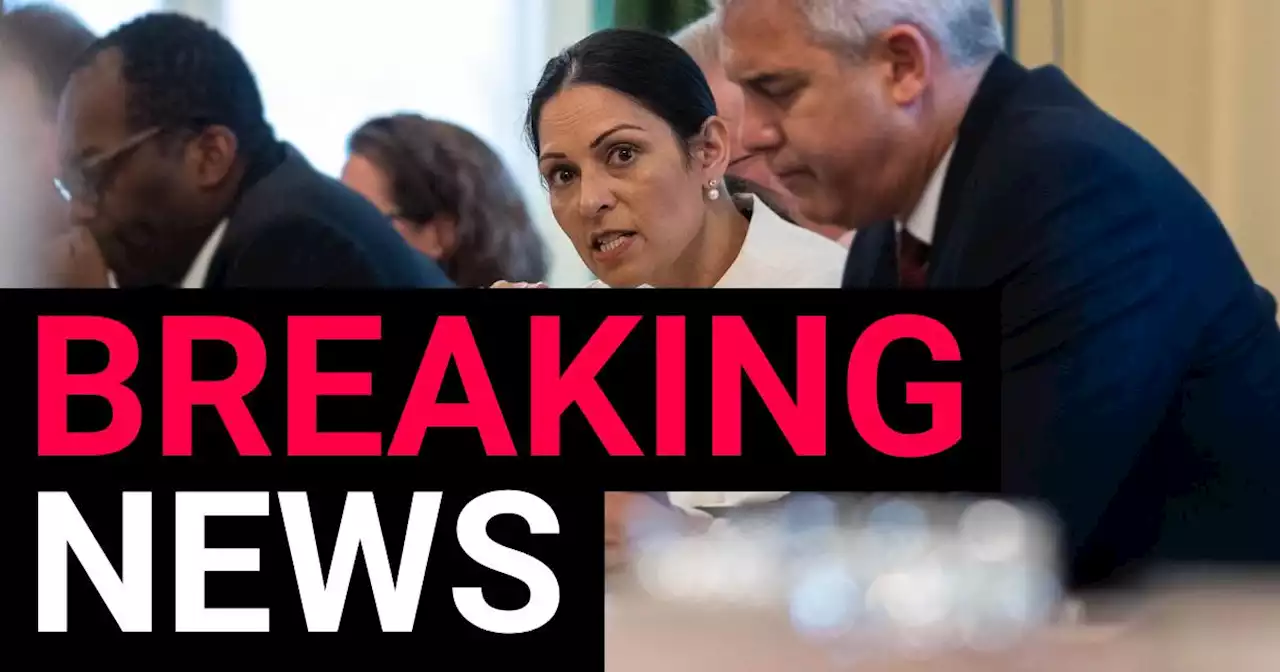 Priti Patel 'sides with Cabinet ministers telling Boris his time is up'