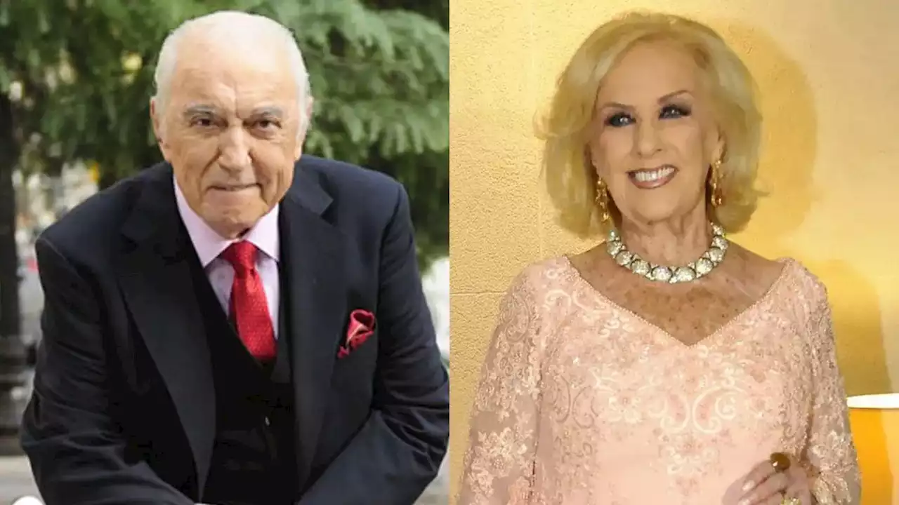 Mirtha Legrand habló de la muerte de Cacho Fontana: qué dijo