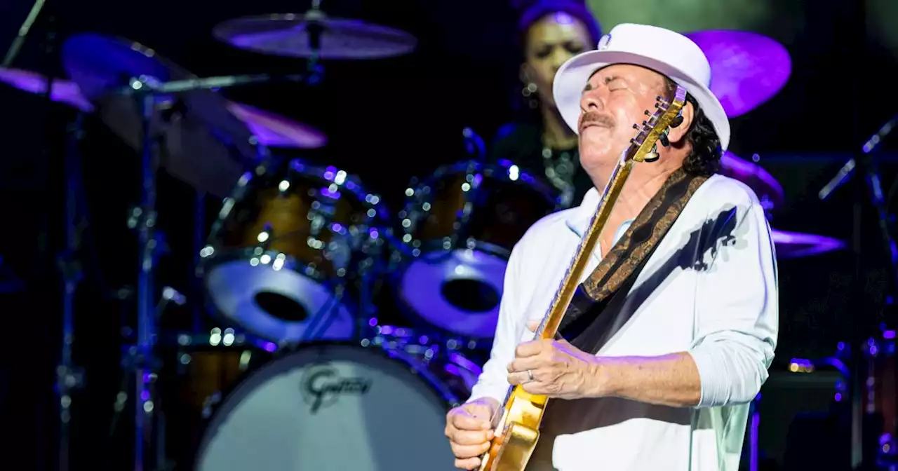 Carlos Santana's mid-concert collapse blamed on heat exhaustion, dehydration