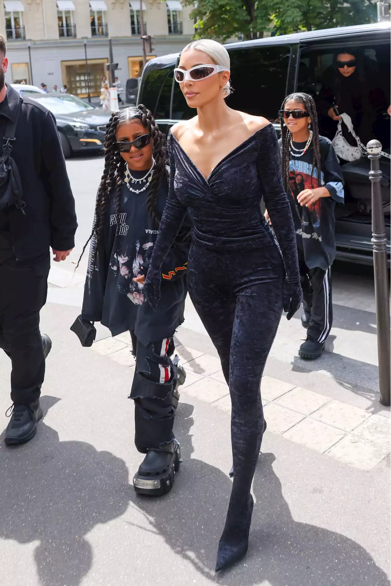 Kim Kardashian, Dua Lipa, & More Celebs Walked Balenciaga's Fall 2022 Couture Show