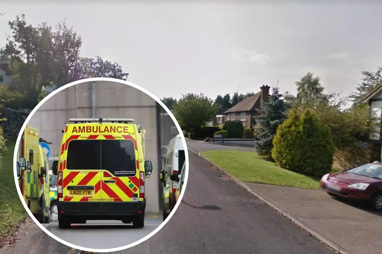 Man injured after 'falling through a roof'