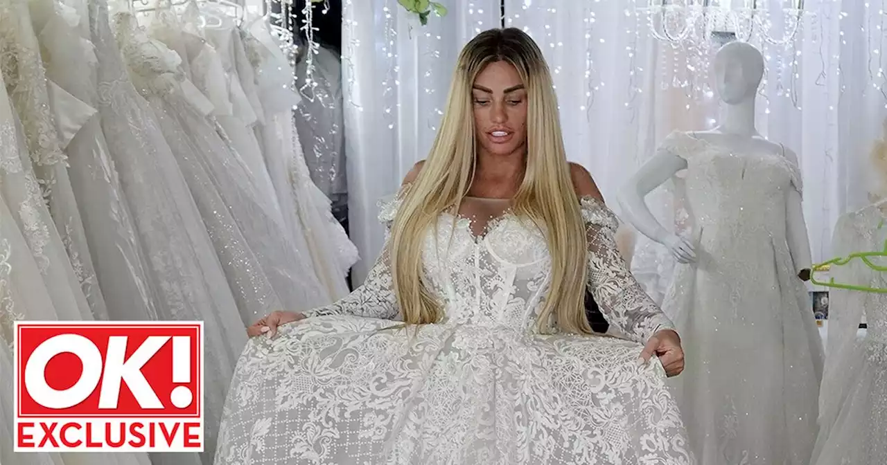 Katie Price teases wedding bells as she tries on extravagant gowns in Thailand