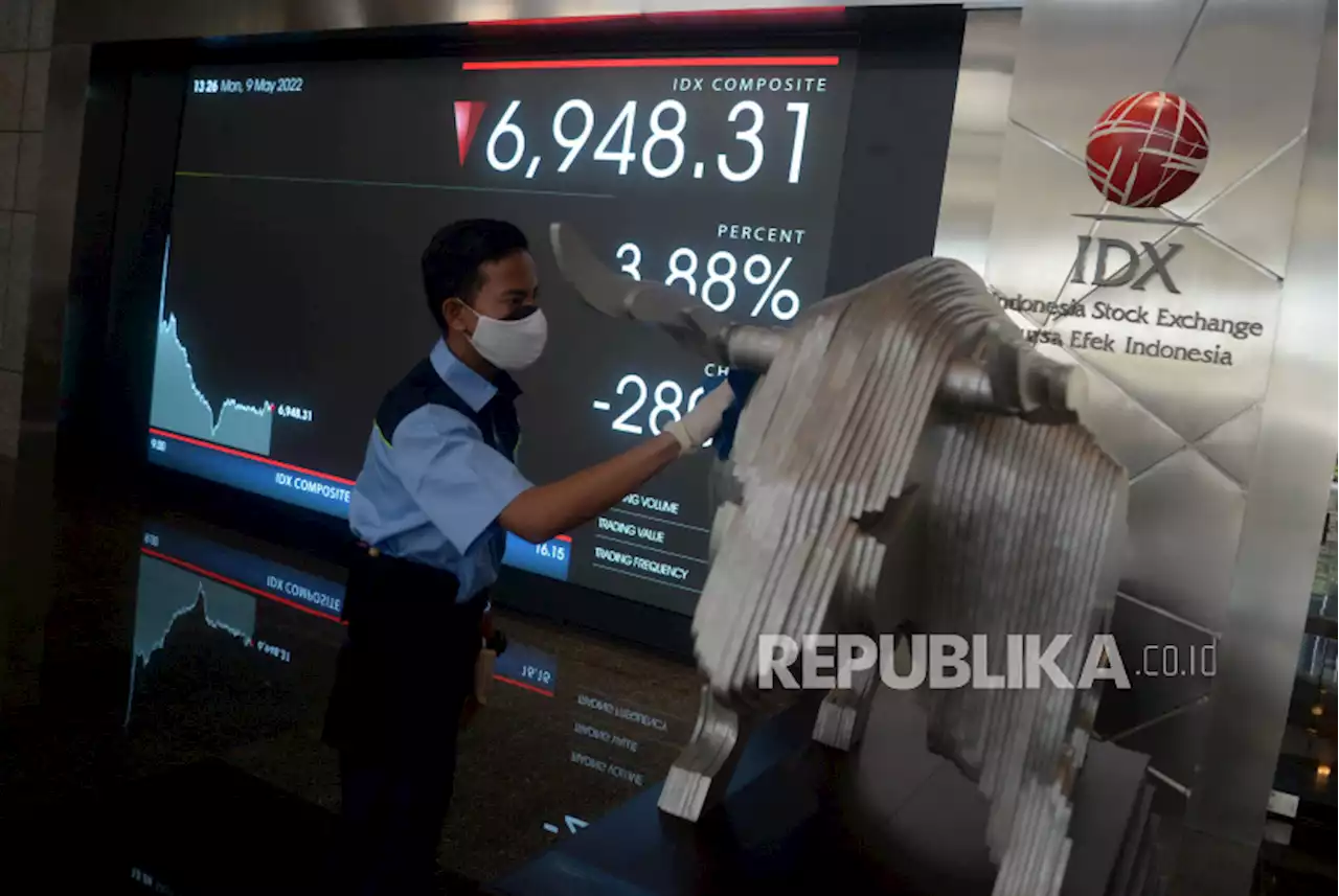 IHSG Dibuka di Zona Merah, PGAS hingga ADRO Masuk |em|Top Losers|/em| |Republika Online