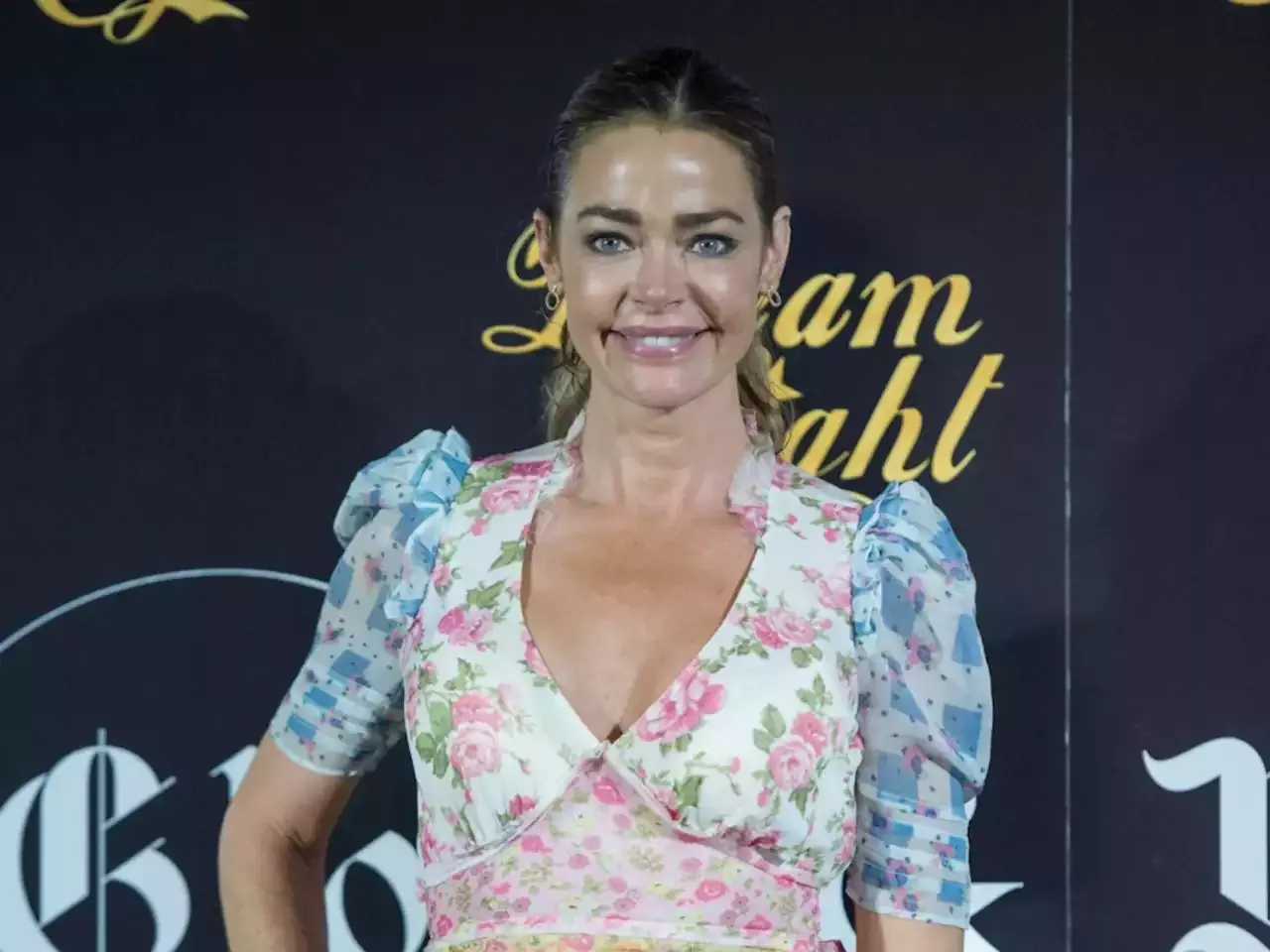 Denise Richards Enjoyed Her Oceanside Fourth of July in Sizzling