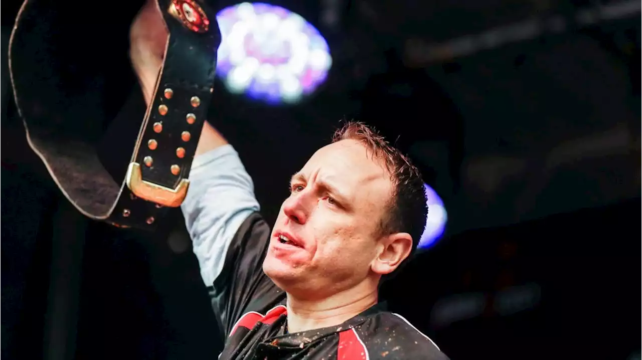 Joey Chestnut Regrets Putting Protester in Headlock