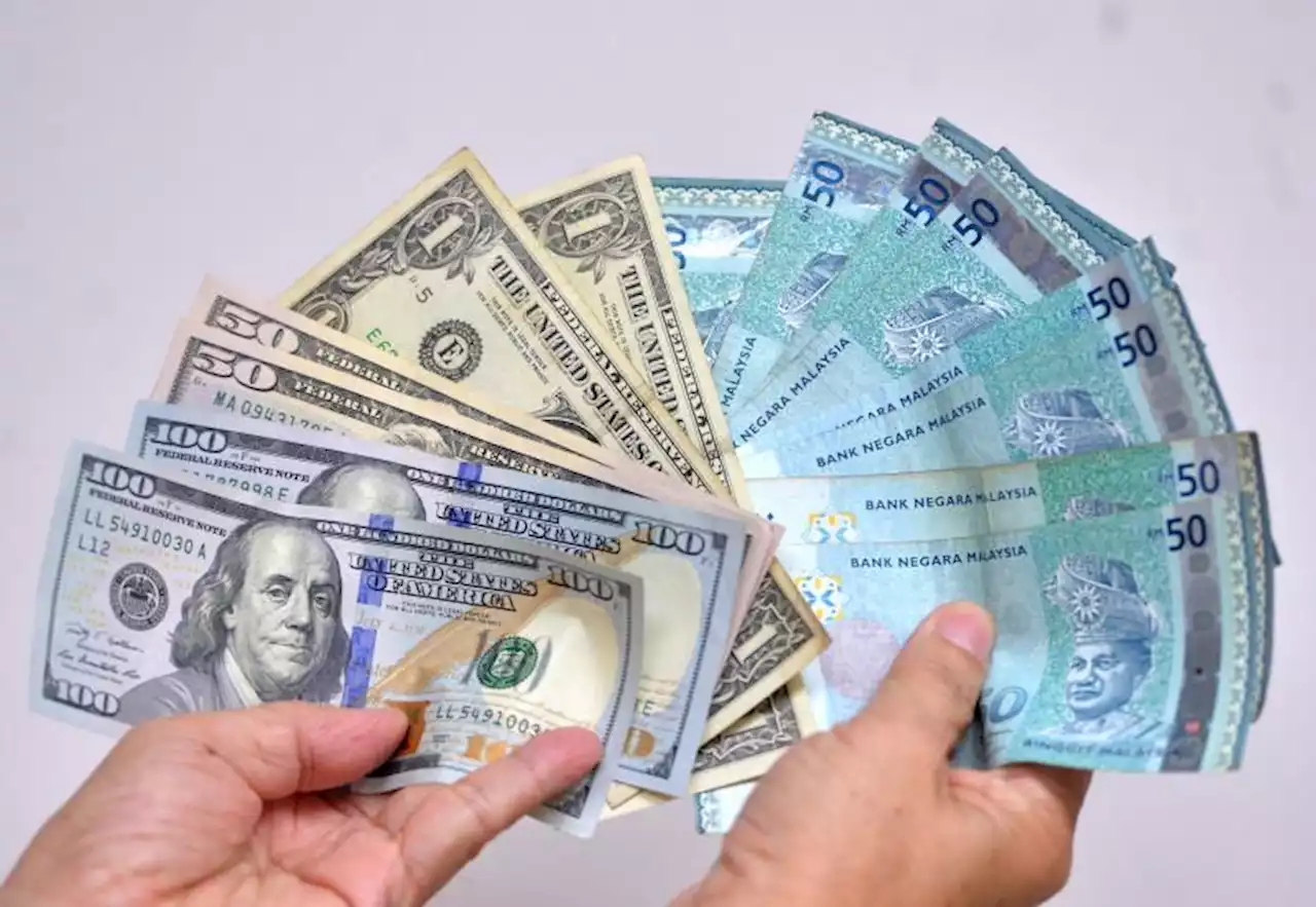 Ringgit lower against US dollar for the third consecutive day