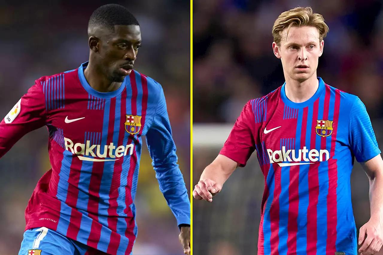 Man United's De Jong hopes dented plus Dembele contract latest amid Chelsea interest