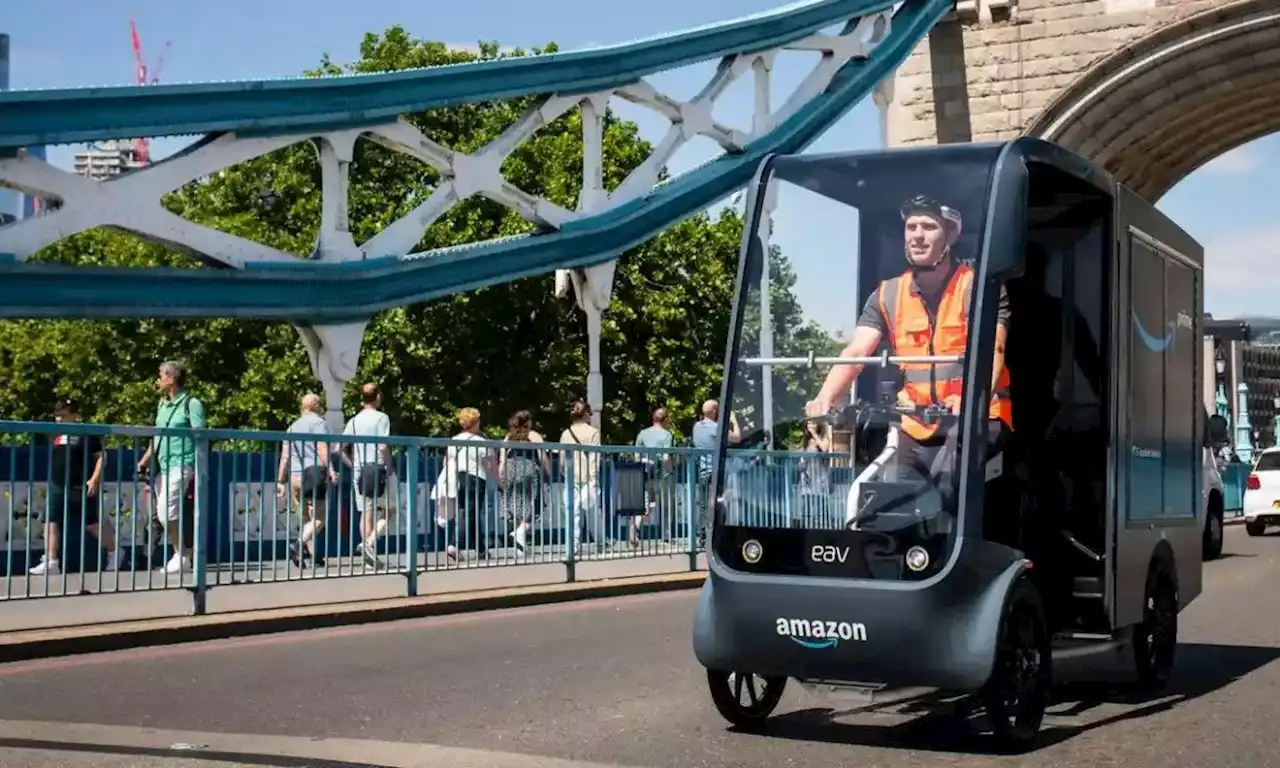 Your next Amazon delivery van might be a bike