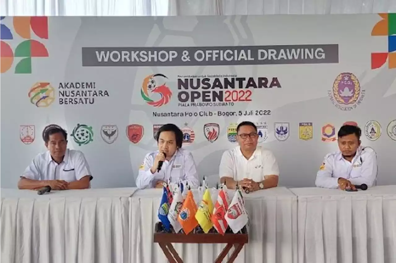 16 Tim Akademi Sepak Bola Indonesia Ikuti Turnamen Nusantara Open 2022