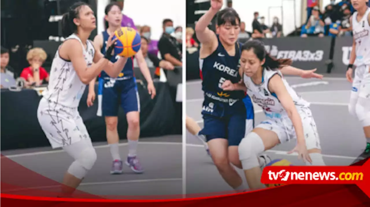 Tim Bola Basket Putri Indonesia Bungkam Korea Selatan di FIBA 3x3 Asia Cup