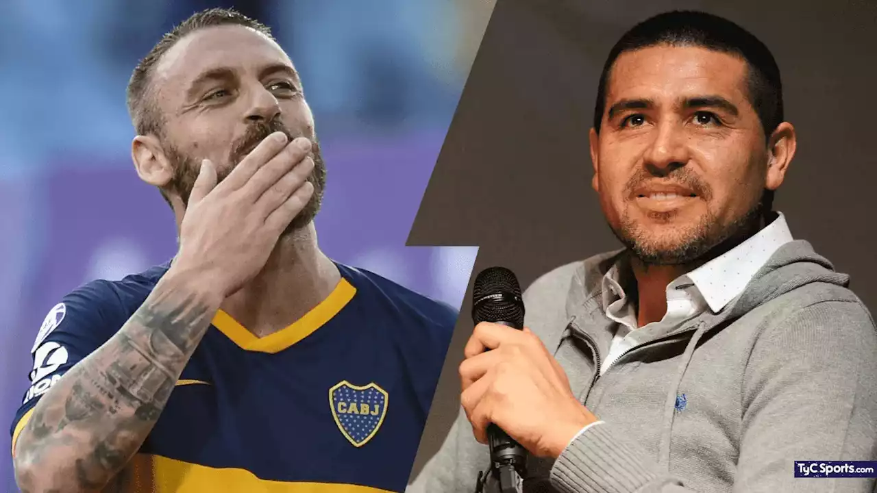 Qué dijo De Rossi sobre su relación con Riquelme en Boca - TyC Sports