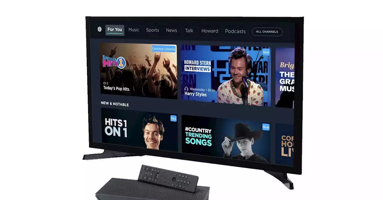 SiriusXM’s radio app is now available on Comcast X1 boxes and smart TVs