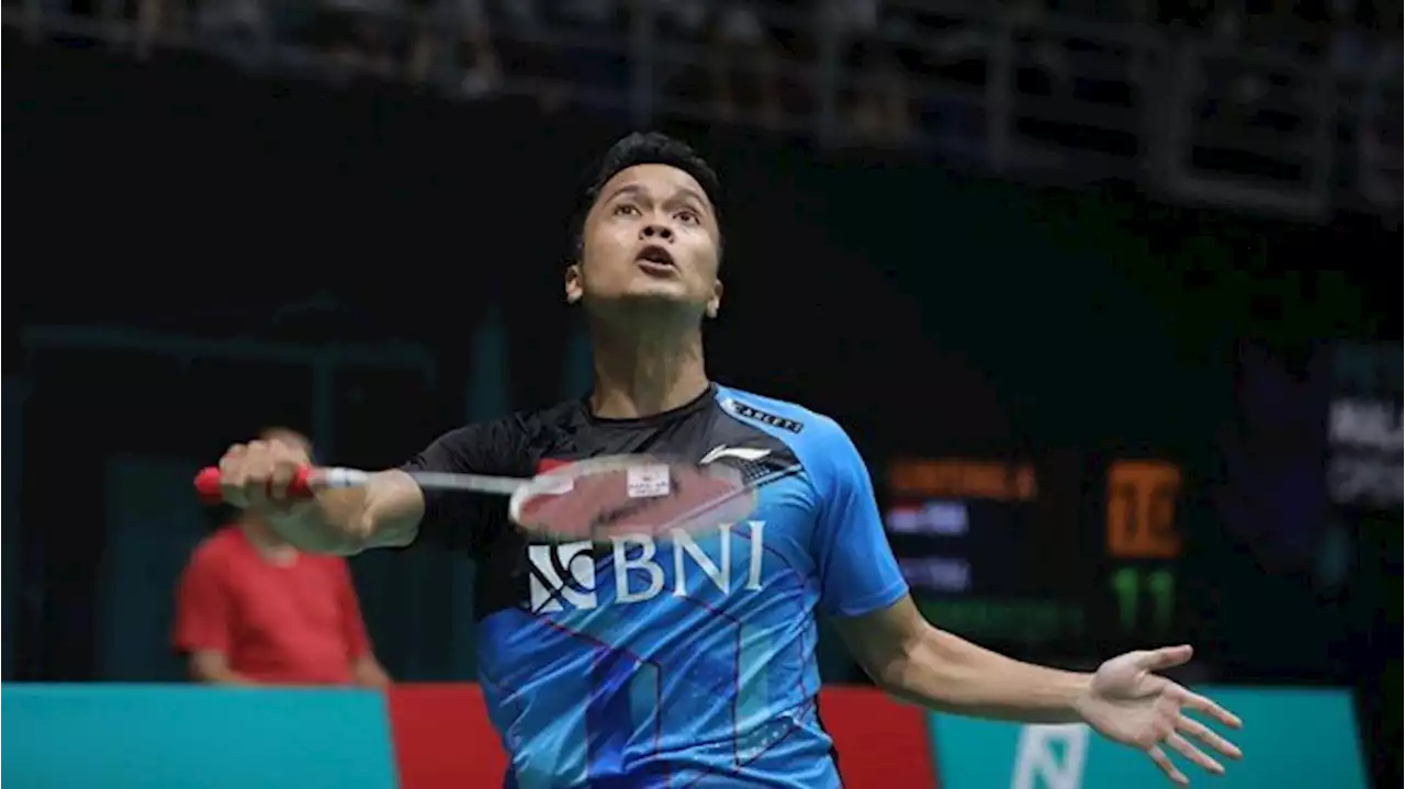 Malaysia Masters: Comeback Gemilang, Ginting Hancurkan Jepang