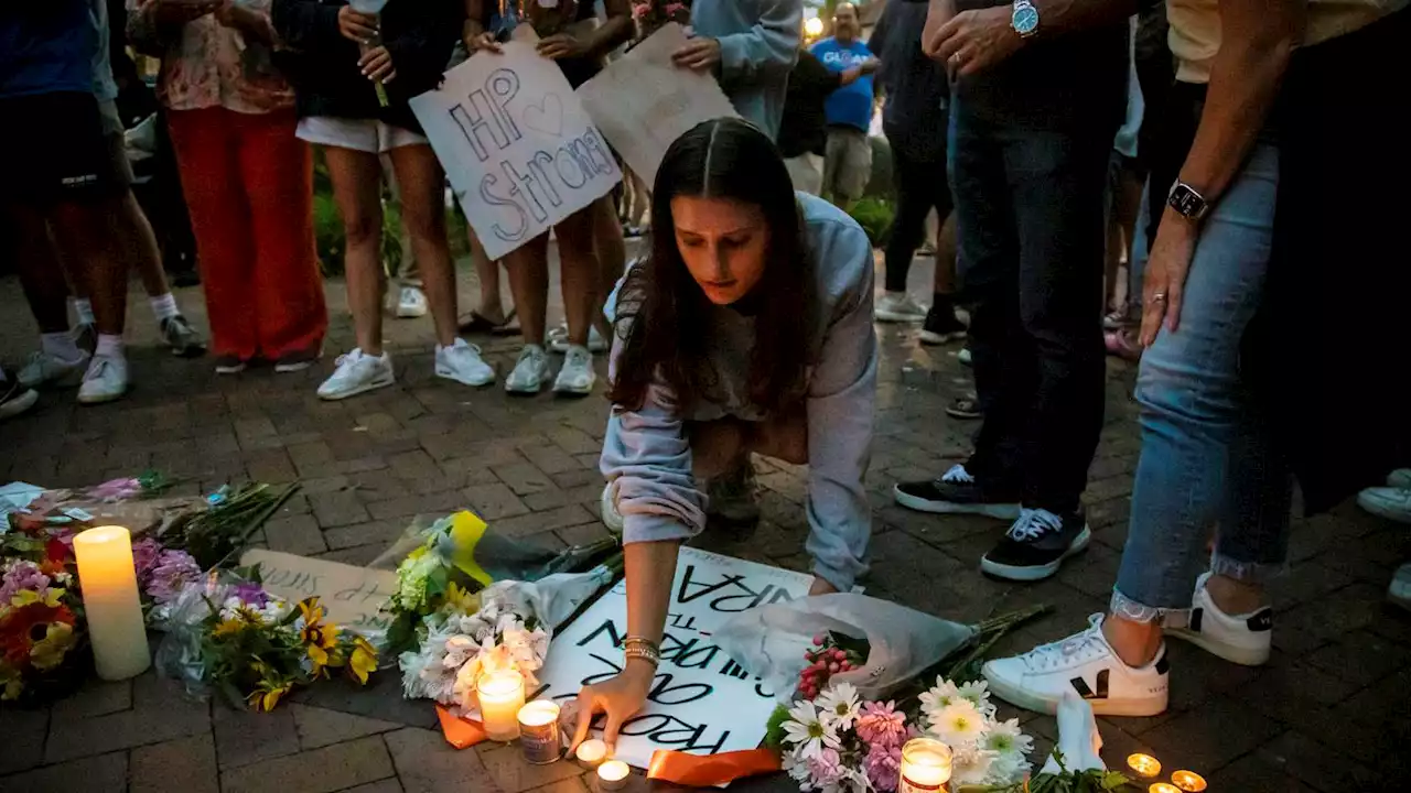 In the midst of chaotic shooting, strangers save a young boy