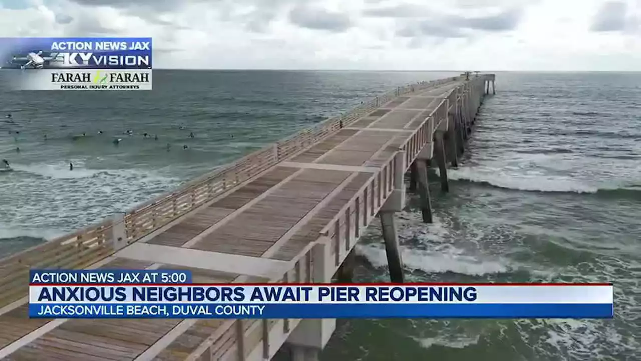 Jacksonville Beach Pier set to reopen Wednesday