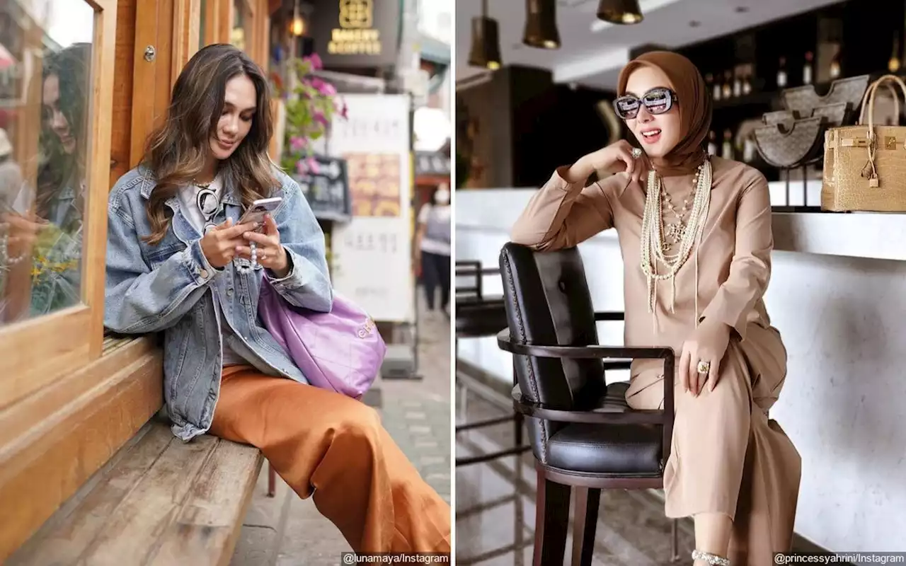 Video Lawas Luna Maya Viral Lagi, Syahrini Dituding Usaha Banget Jiplak Aksi Nendang Eks Bestie