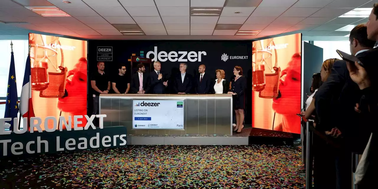 Spotify Rival Deezer’s Shares Fall in Trading Debut