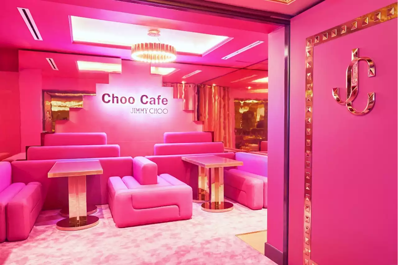 Let Them Eat Pink Cake: Jimmy Choo Opens a Café Inside Harrods