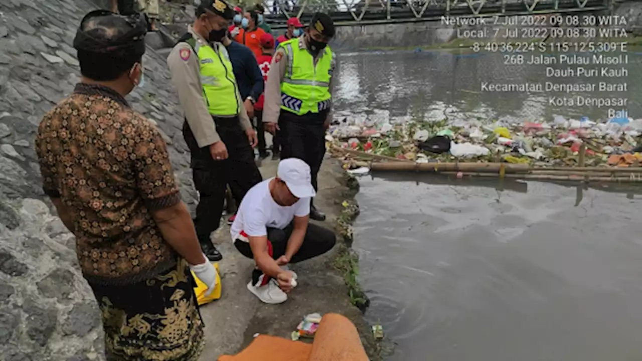 Mayat Bayi Mengambang di Tukad Badung