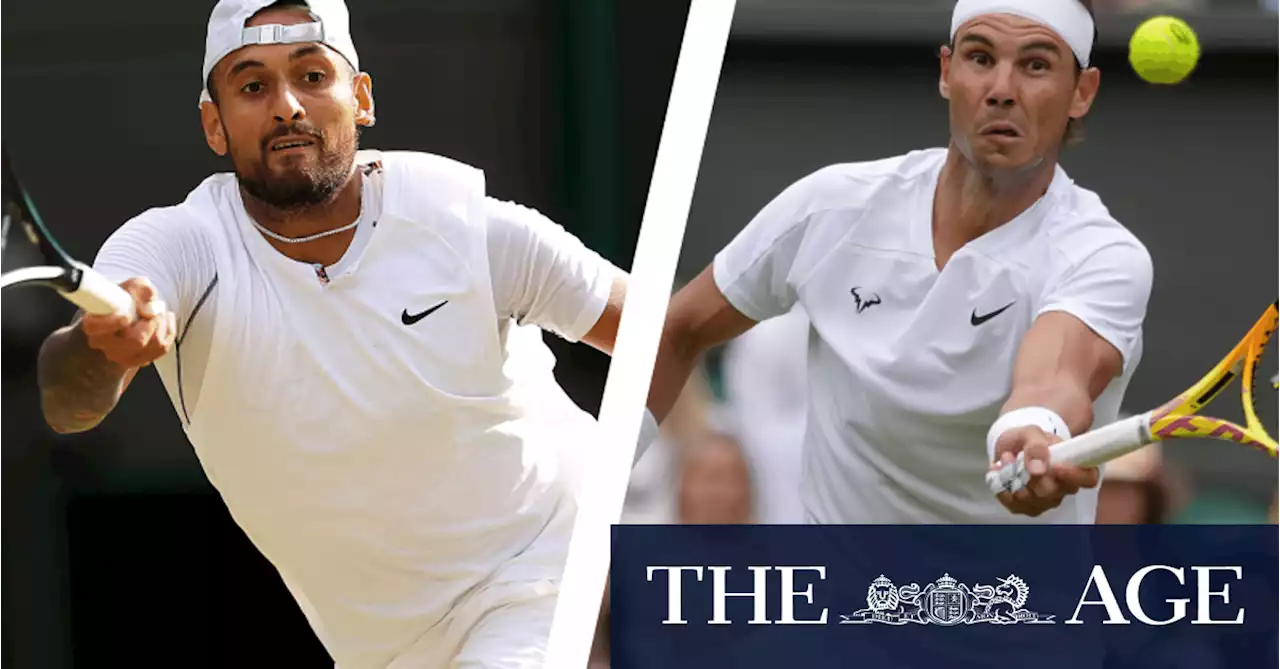 Nadal in doubt for Wimbledon semi-final showdown against Kyrgios