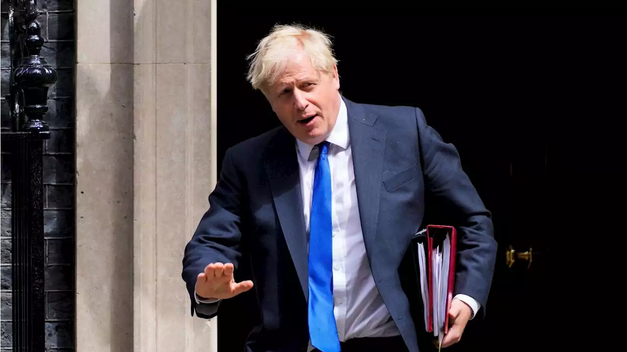 Embattled UK Prime Minister Boris Johnson agrees to resign