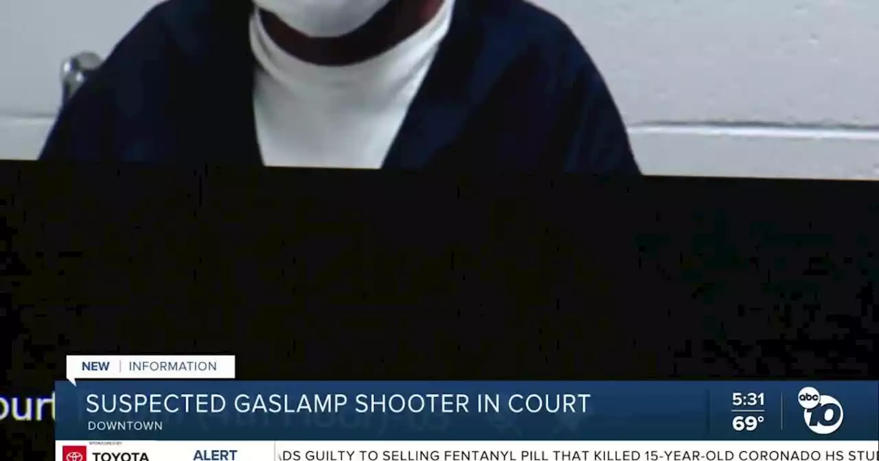 Man pleads not guilty to Gaslamp shooting that injured two bystanders