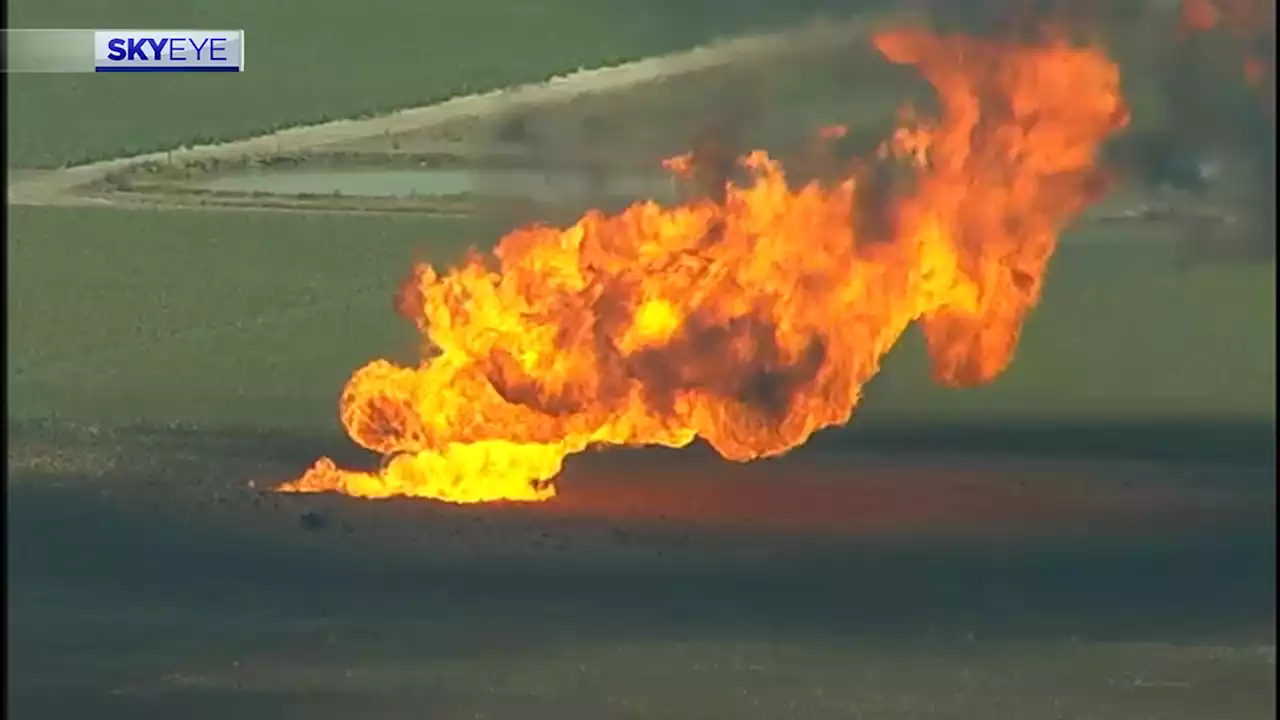 Pipeline explosion Texas today: Flames from blast could be seen 30 miles away; residents evacuated