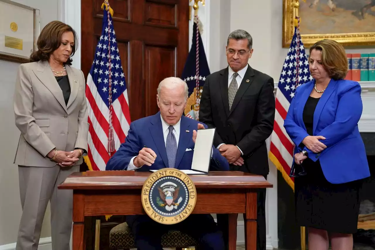 Biden signs order on abortion access after Supreme Court’s Roe ruling