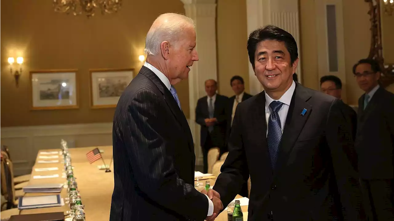 Biden 'stunned' and 'outraged' over Shinzo Abe's assassination