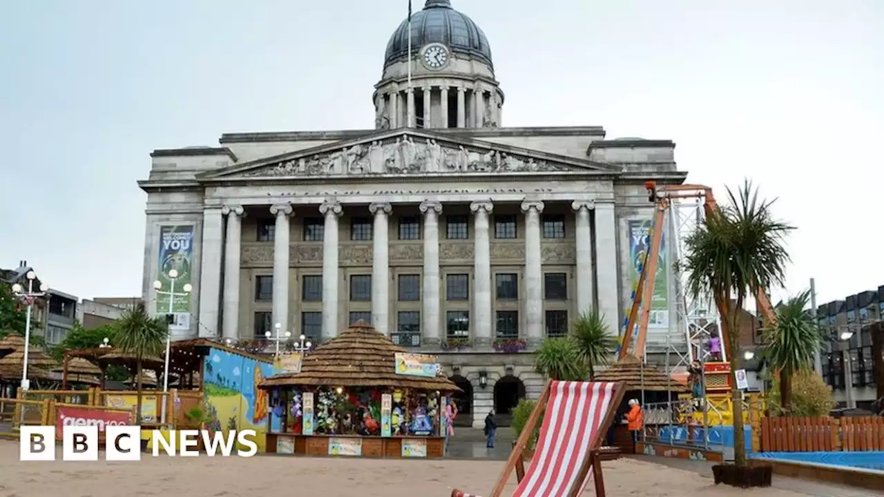 Nottingham's summer beach returns after Covid break