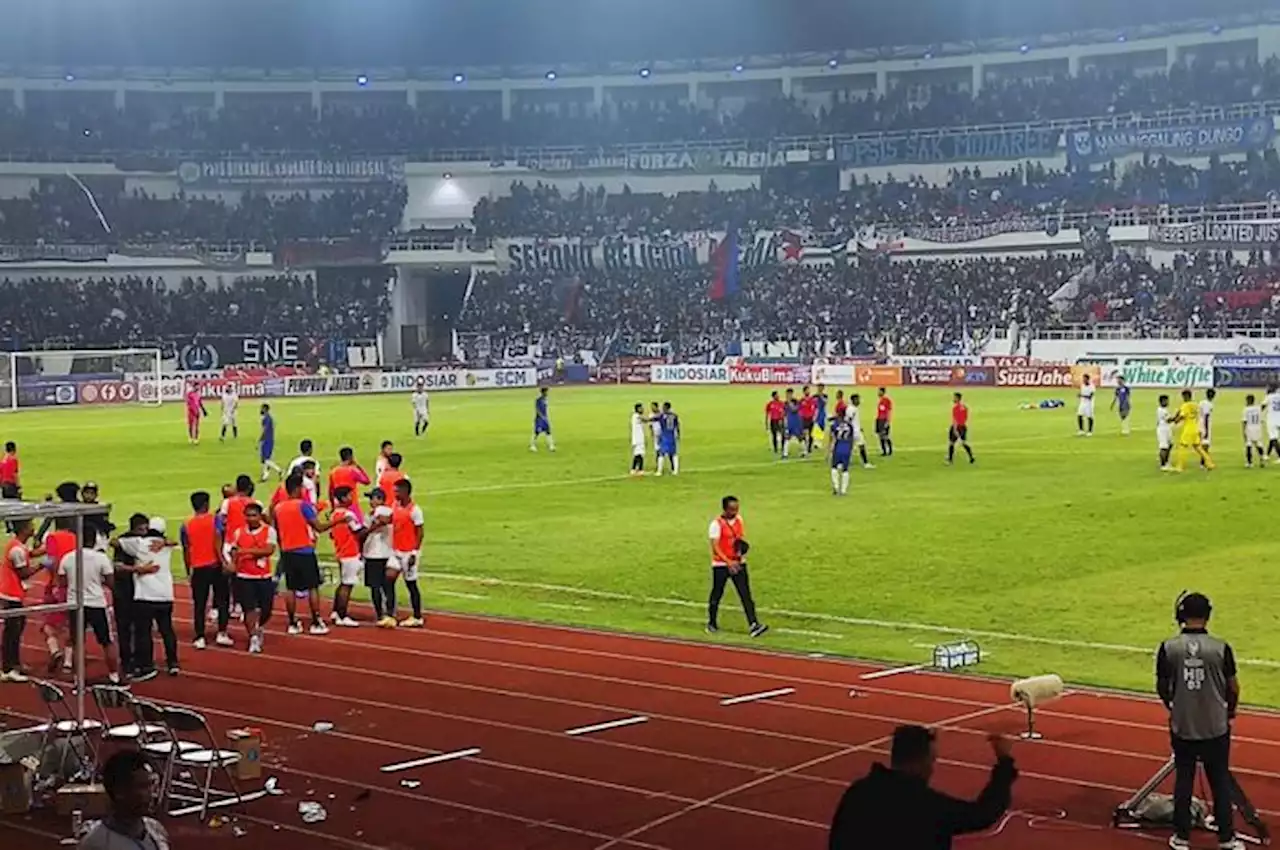 Semifinal Piala Presiden 2022 - Pergantian Pemain Jadi Kunci Arema FC Curi 3 Poin di Kandang PSIS - Bolasport.com