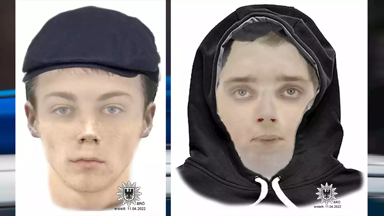 Bubi-Räuber und Grusel-Gangster mit Phantombildern gesucht