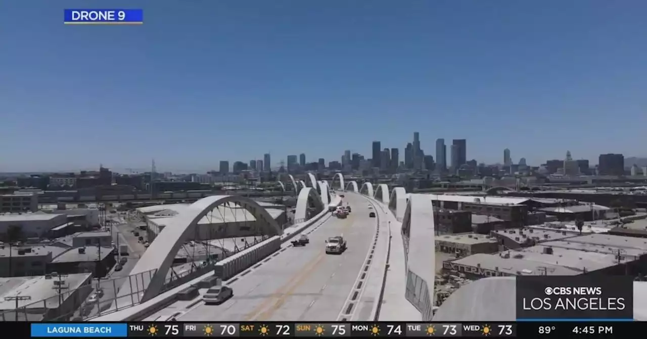 New 6th Street viaduct bridge opens to public this weekend